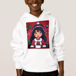 Kids pullover Sweatshirt Christmasgirl