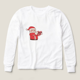 Kids Santa Christmas Sweatshirt – Cute Holiday Pul