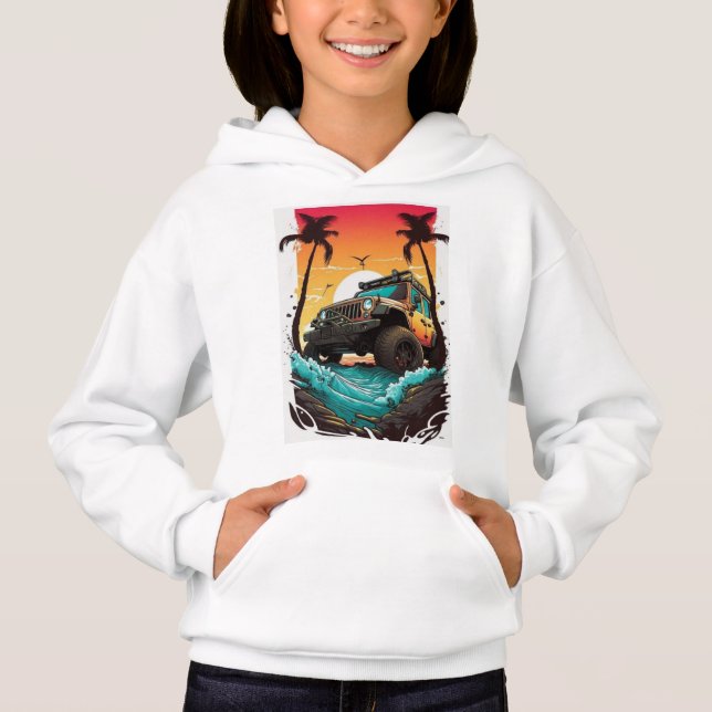 Kids T-Shirt Hoodie (Anverso)