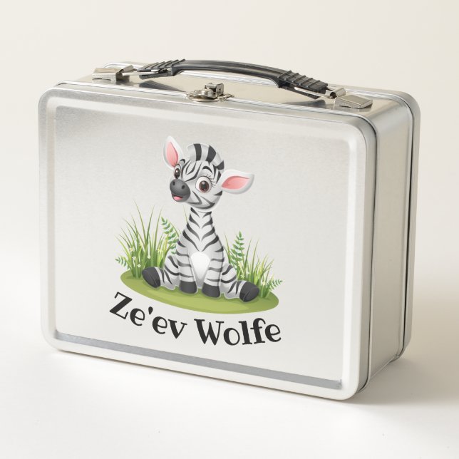 Kids Zebra Lunchbox (Anverso)