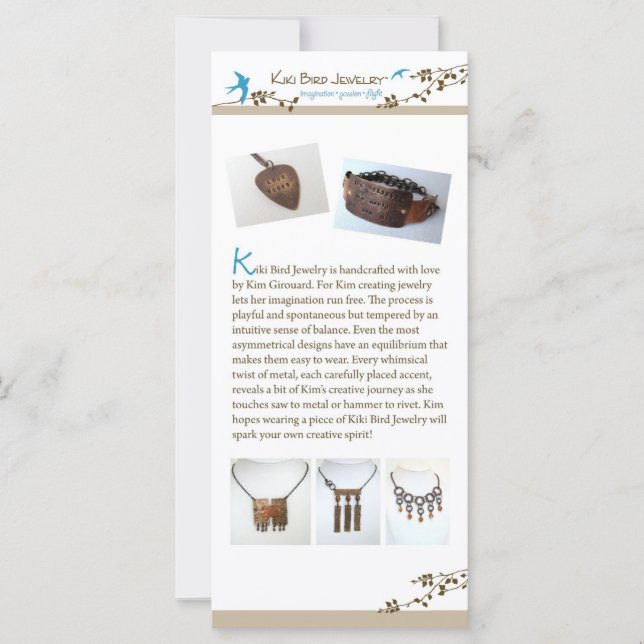 Kiki Bird Jewelry (Anverso)