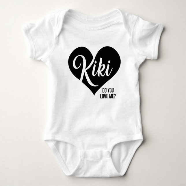 ¿Kiki - usted me ama? - Mameluco de Playsuit del (Anverso)