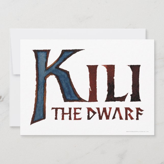 KILI THE DWARF™ Name (Anverso)