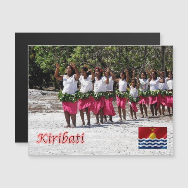 Kilibati - Dansers - Panorama (Anverso/Reverso)