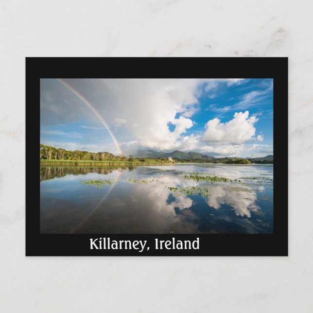 Killarney, postal de Irlanda (Anverso)