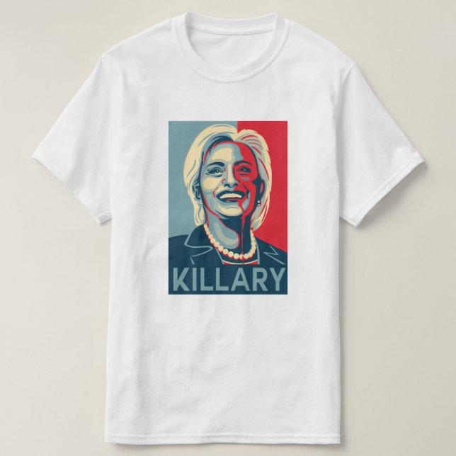 Killary - camiseta de Hillary Clinton (Diseño del anverso)