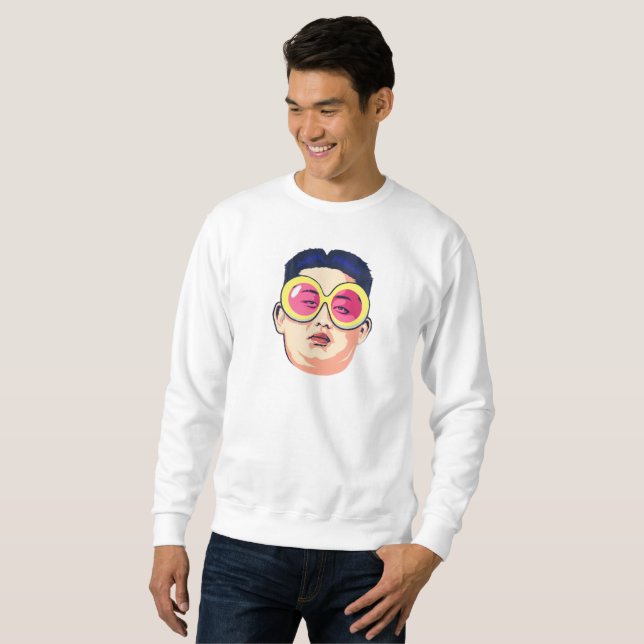 Kim Jong Un en la moda norcoreana - Sudadera (Anverso completo)