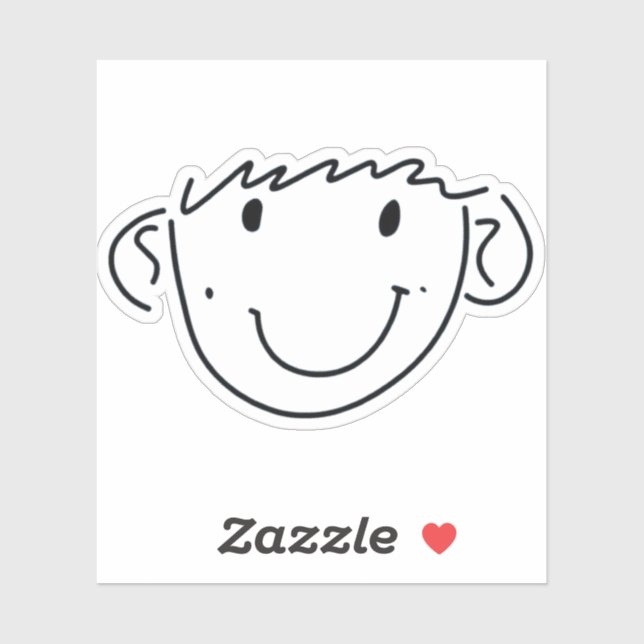 Kim Seon Ho Smiley Pegatina (Hoja)