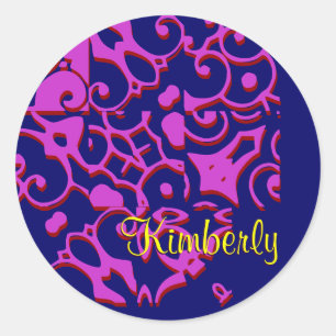 Kimberly Designer Name Pegatina - Personalizable