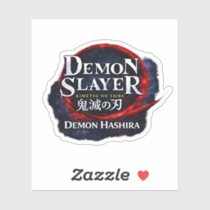 Kimetsu no Yaiba: Demon Hashira Pegatina de Vinilo