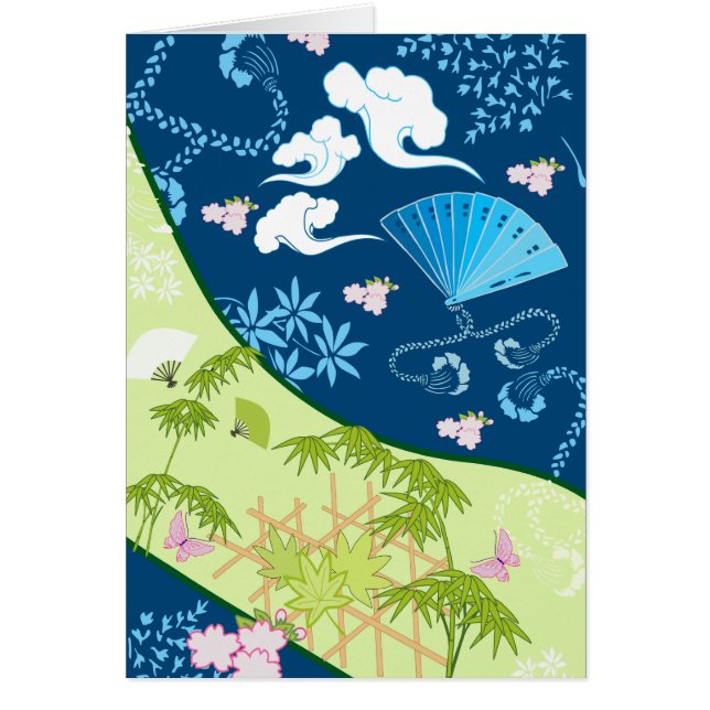 Kimono azul (Frente)