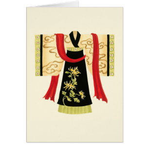 Kimono japonés tradicional con impresión floral