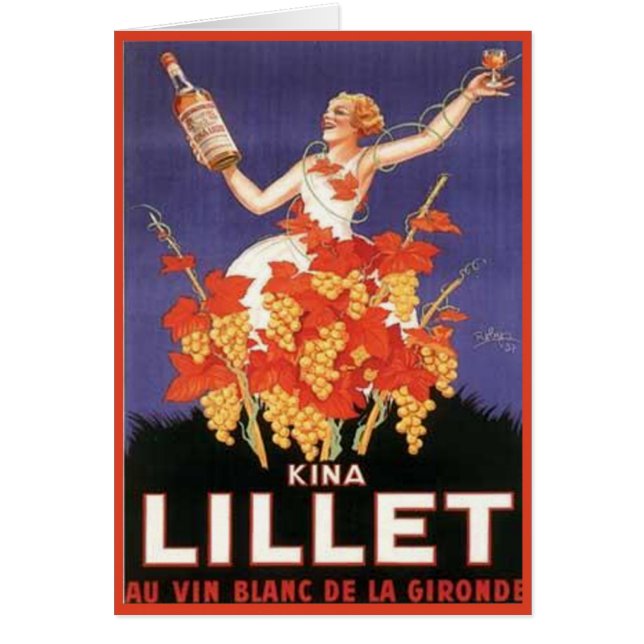Kina Lillet Vintage Ad (Frente)