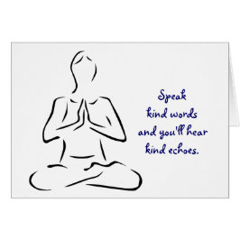 Kind Words Yoga Pose