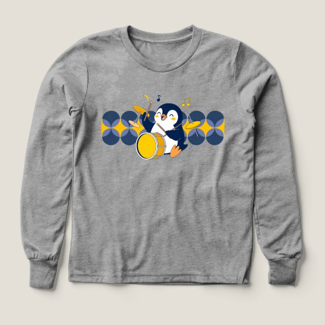 🐧 Kinder Pullover – Süßer Pinguin | Warmer Sweate (Diseño frontal)