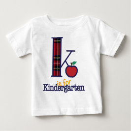 Kindergarten Top K es para la camiseta de Kinderga