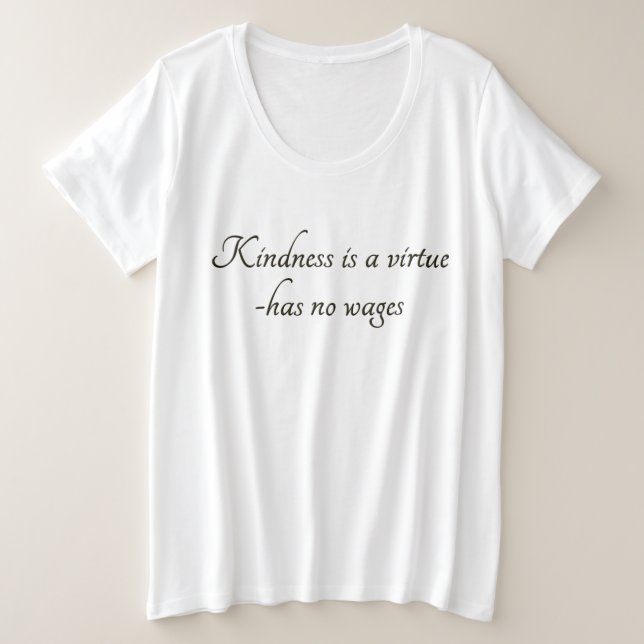 "Kindness"-design by Maaya Prints, Women's (Anverso del diseño)
