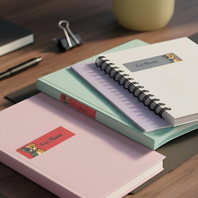 Kindred Paws | Etiquetas Personalizadas Impermeabl (Lifestyle Shot)