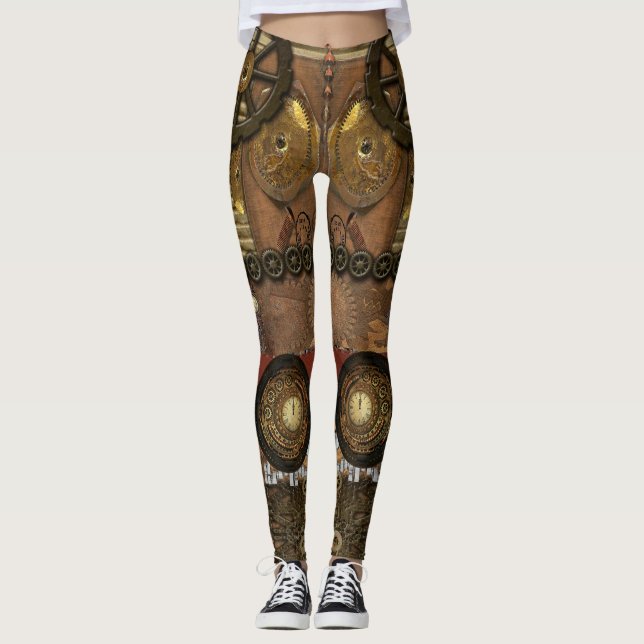 Kindred Steampunk Leggings (Anverso)