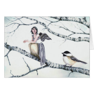 "Kindreds - Chickadee" por el arte de Deanna Bach