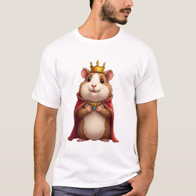 King Cavy - Majestuosa camiseta de Pig TinyFur de  (Anverso)