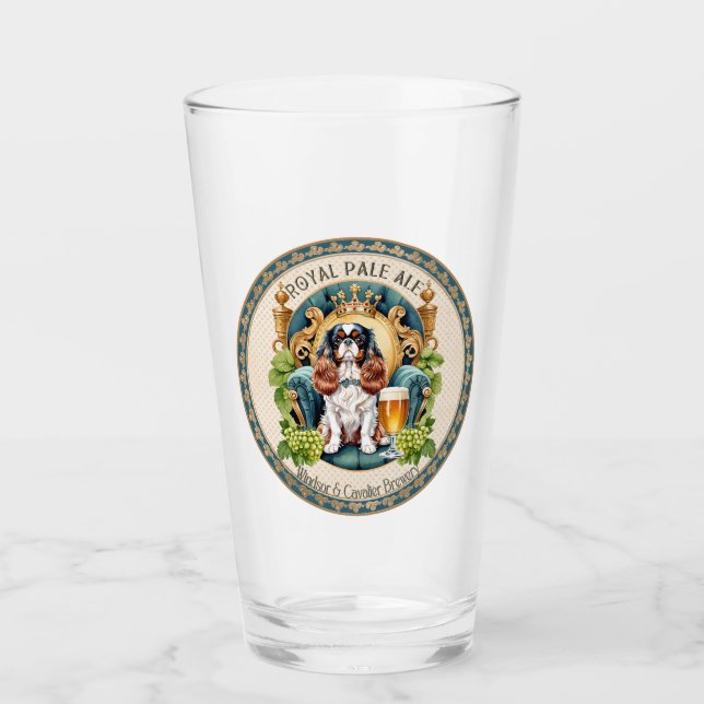 King Charles Beer Glass (Anverso)