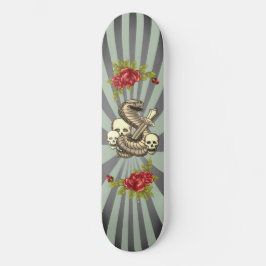 King Cobra Roses custom name Skateboard