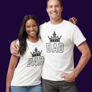 King Dad, la camiseta del regalo del día del padre