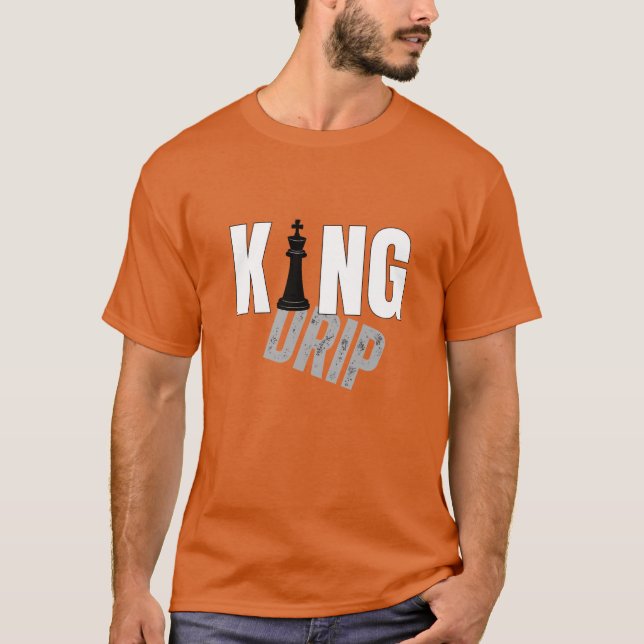 King Drip Negrita Calzado camiseta | Regalía urban (Anverso)