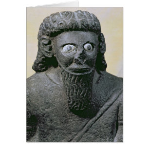 King Hadad, desde el Palacio en Tell-Halaf, Siria
