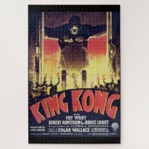 King Kong Challenge Puzzle Vintage Style 