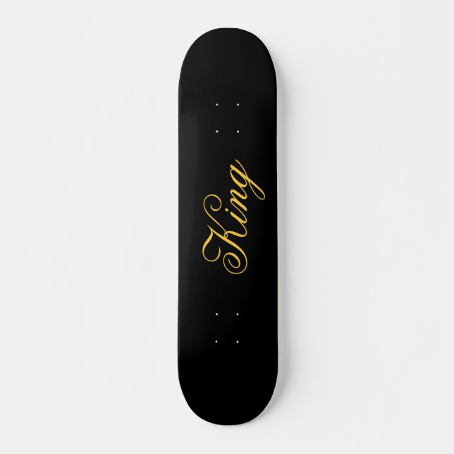 King Skateboard (Anverso )