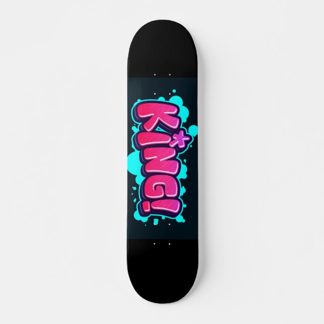 King Skateboard (Anverso )