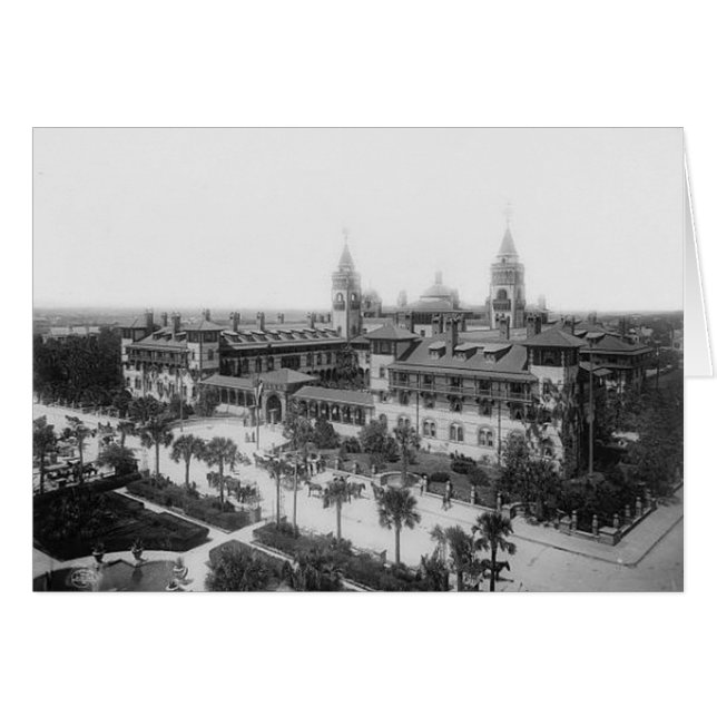 King Street, Hotel Ponce de Leon, St. Augustine (Anverso (Horizontal))