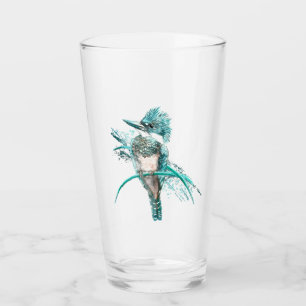 Kingfisher Arte gráfico de aves Vida salvaje Arte