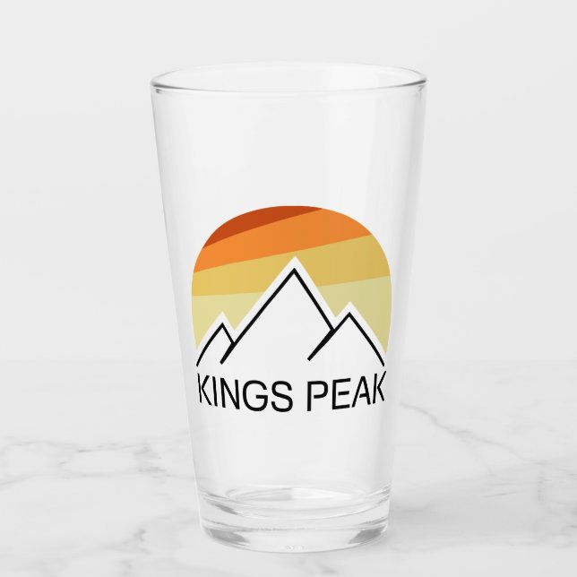 Kings Peak Utah Retro (Anverso)