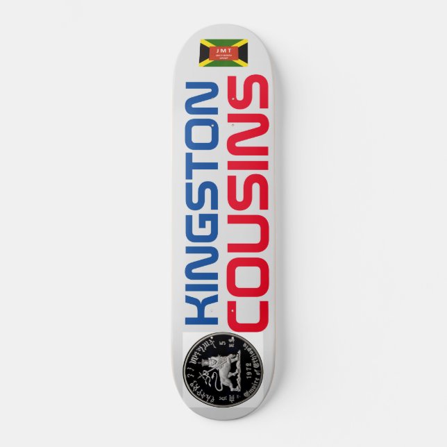 KINGSTON COUSINS Skateboard OFICIAL (Anverso)