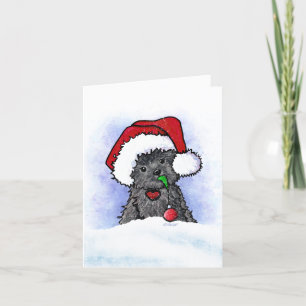 KiniArt Affenpinscher Navidad