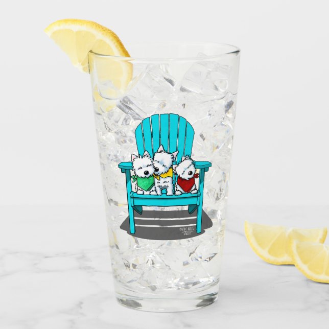 KiniArt Beach Westies (Anverso (hielo))