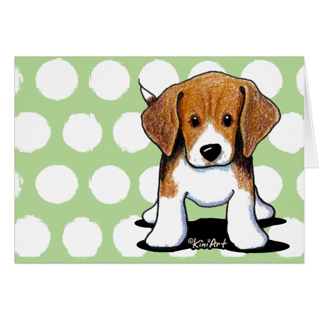 KiniArt Beagle Pup (Anverso (Horizontal))