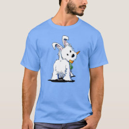 KiniArt Camiseta conejita de Pascua Westie