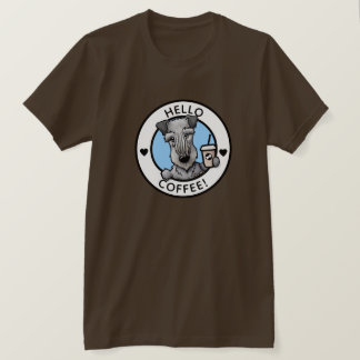 KiniArt Cesky Terrier Camiseta de Café