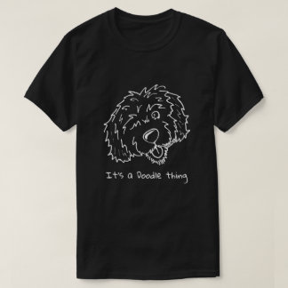 KiniArt Doodlemoji WINKING DOODLE Camiseta