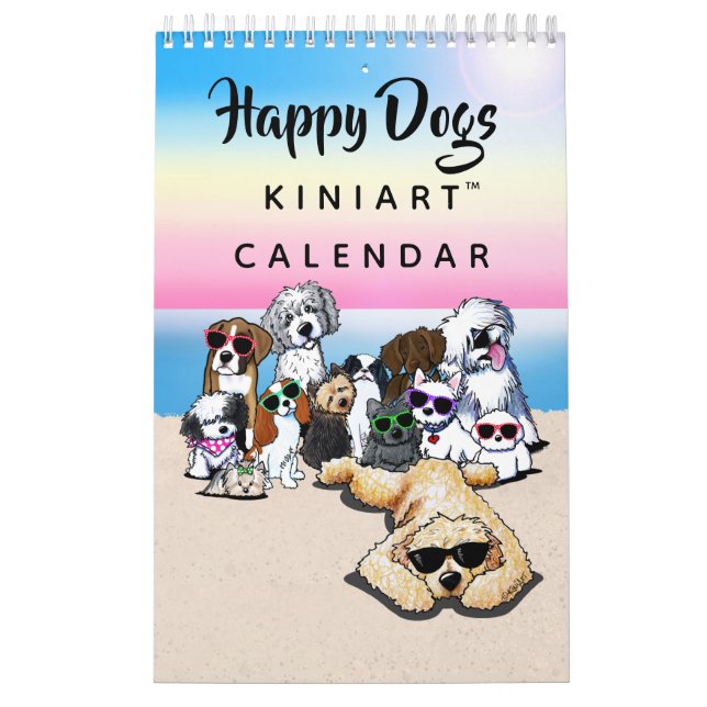 KiniArt Feliz Calendario de perros pequeños (Tapa)