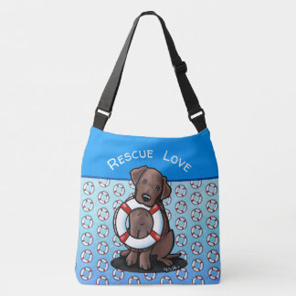 KiniArt Labrador rescatar la bolsa de cadáveres cr