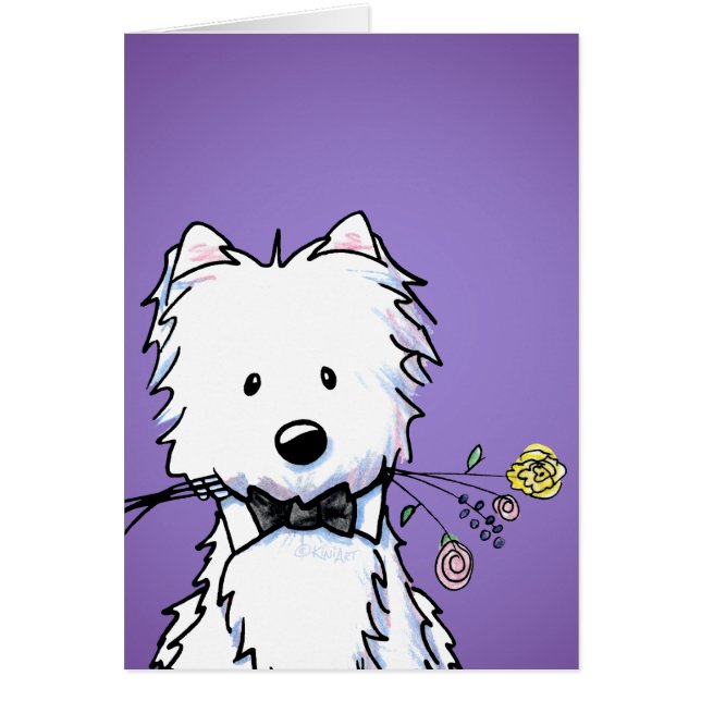 KiniArt Love Bites Westie Terrier (Frente)
