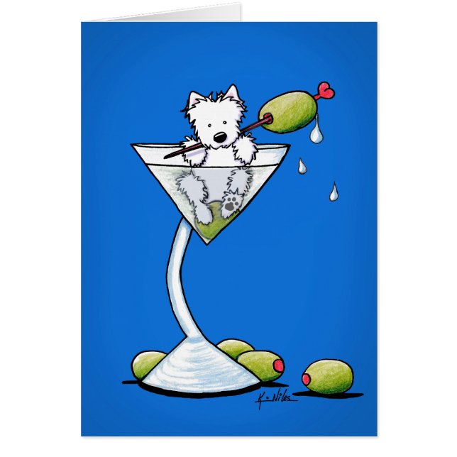 KiniArt Martini Westie (Frente)