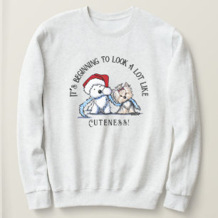 KiniArt Navidades aterradores sudadera