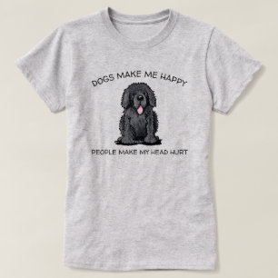 KiniArt Newfoundland Dog Aprecia la camiseta