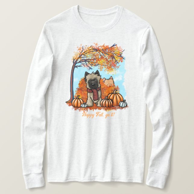 KiniArt Otoño Camiseta De Los Territores De Cairn (Anverso del diseño)